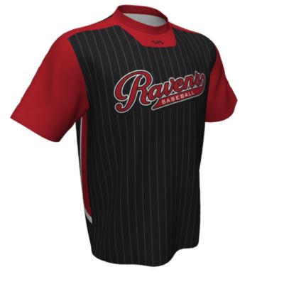 crew neck baseball jersey