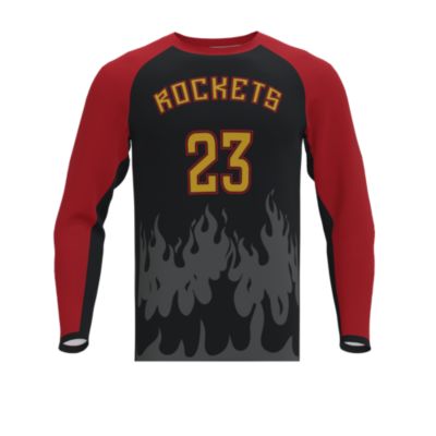 Z411  Aztec Dye Sublimated long sleeve Warm Up Jersey :: Basketball Jersey