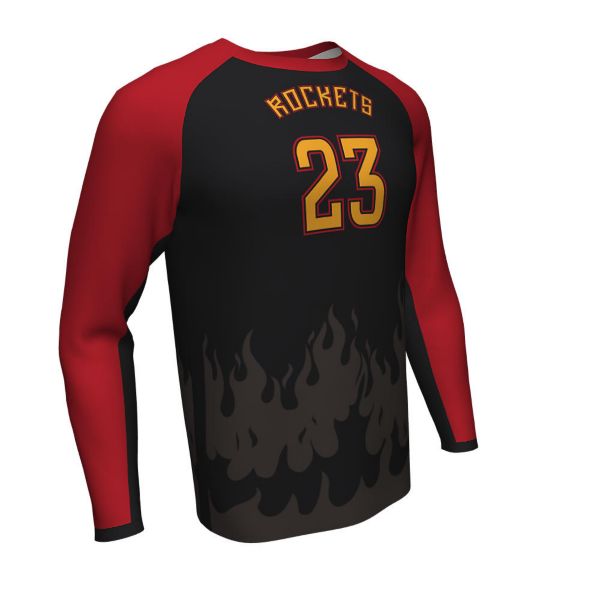 Custom Men's Basketball LS Shooting Shirt