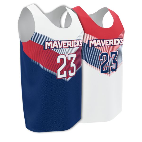 Custom Youth Basketball Reversible Practice Jersey