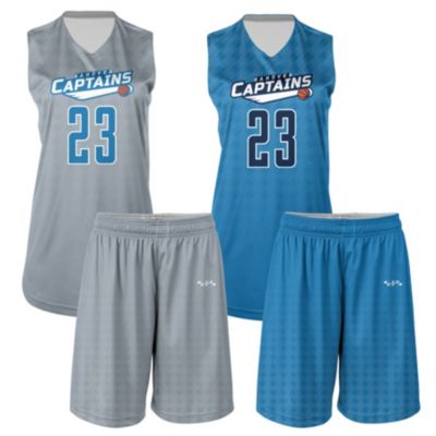 Custom Reversible Basketball Uniforms 