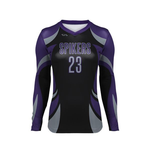 Full Dye, Volleyball Long Sleeve Uniform Top