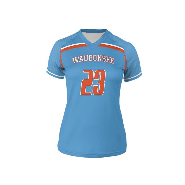 Full Dye, Womens Lacrosse Short Sleeve  Jersey Top  (FD-3047W, FD-3011W)