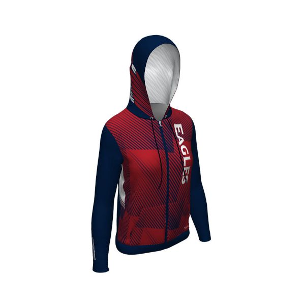 Custom Women's Supreme Tech Fleece Full Zip Hoodie