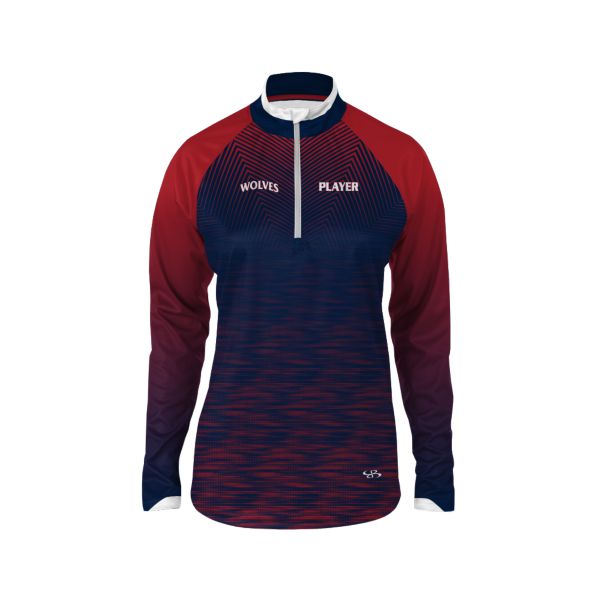 Custom Women's Premier Quarter Zip Pullover