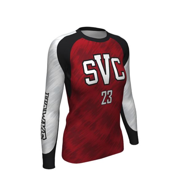 Custom Women's Volleyball LS Warm Up