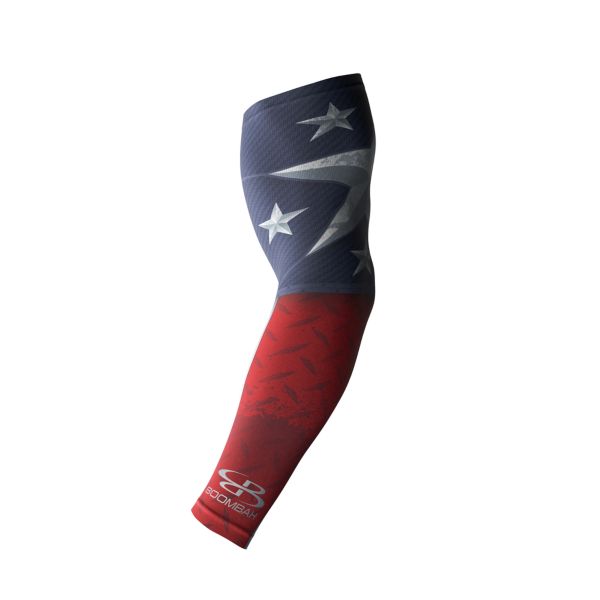 Full Dye Compression Sleeve 1002 Navy/Red/White