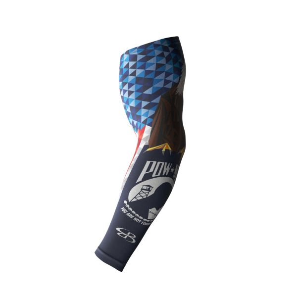 Boombah INK USA Compression Sleeve 1037 Navy/Red/White