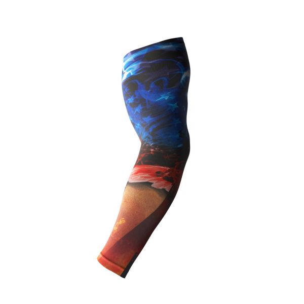 Boombah INK USA Compression Sleeve 1039 Red/Navy