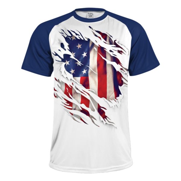 Men's USA True Colors INK Short Sleeve Shirt