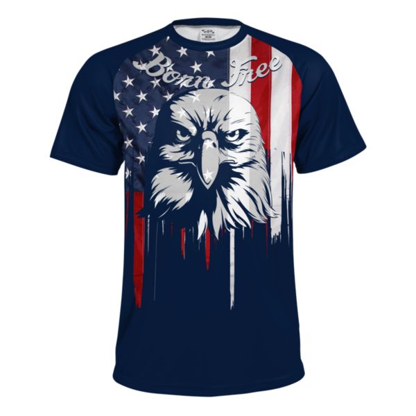 Men's USA Eagle INK Short Sleeve Shirt