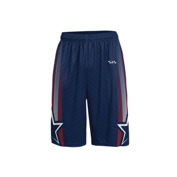 Men's USA Flag Blast INK Basketball Shorts