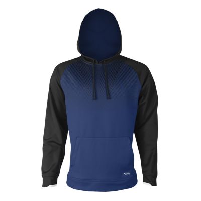 royal blue and orange hoodie