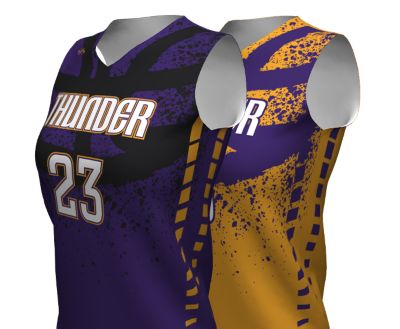 Custom Basketball Reversible Uniforms