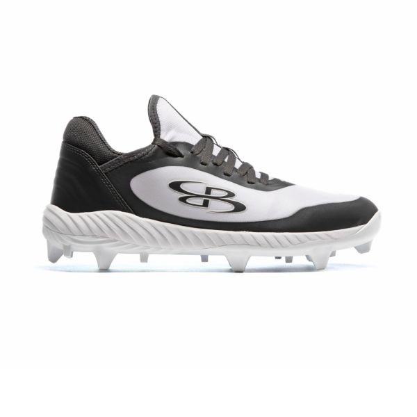 Men's Raptor AWR Molded Cleat White/Charcoal