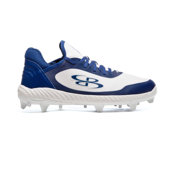 Women's Raptor AWR Molded Cleat White/Royal Blue