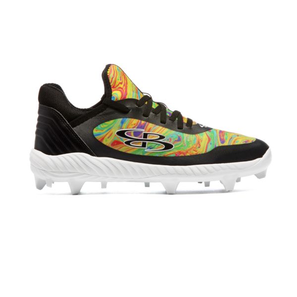 Women's Raptor AWR Lava 2 Molded Cleat Black/Multi/Yellow