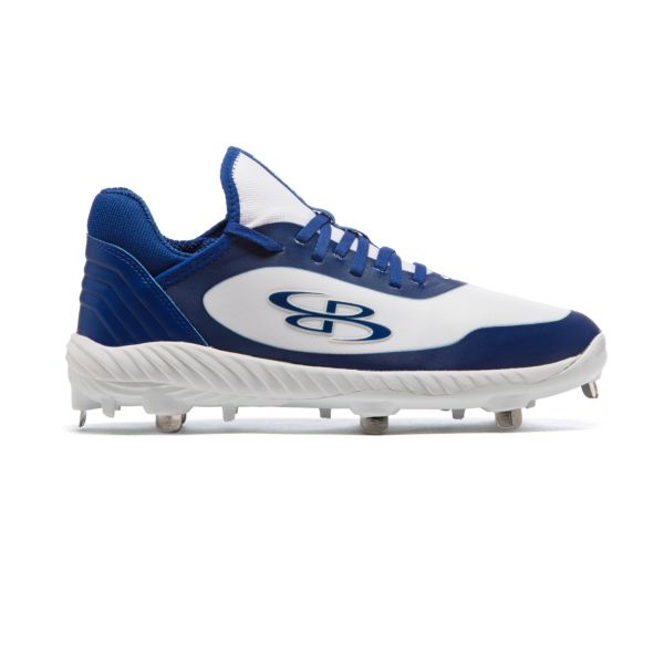 Men's Raptor AWR Metal Cleat White/Royal Blue