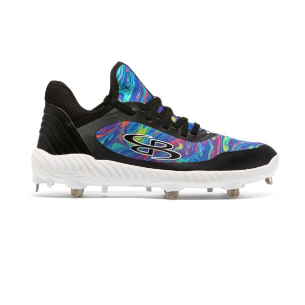 Women's Raptor AWR Lava 2 Metal Cleat Black/Multi/Azure