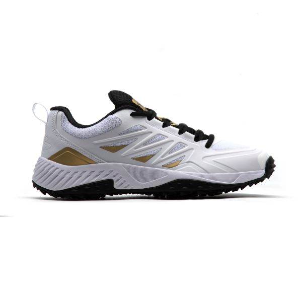 Women's Challenger Low Turf 3003 Shoes White/Metallic Gold