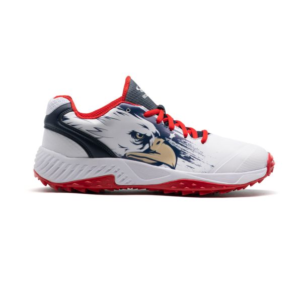 Women's Dart Flag 4 Low Turf Shoes Navy/White/Red