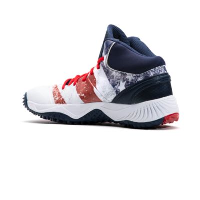 boombah mid turf shoes