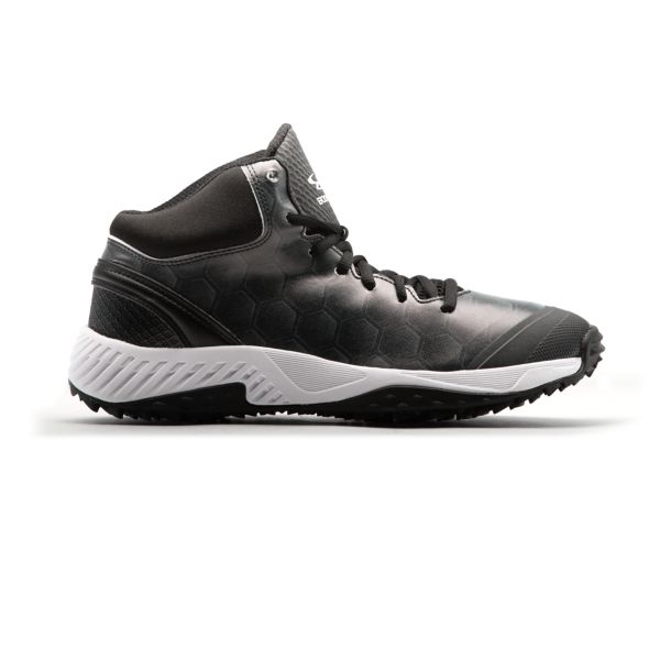 Men's Dart 3003 3DHC Mid Turf Shoes Black/White