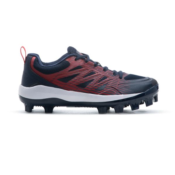 Men's Challenger Low Molded Cleats Navy/Red