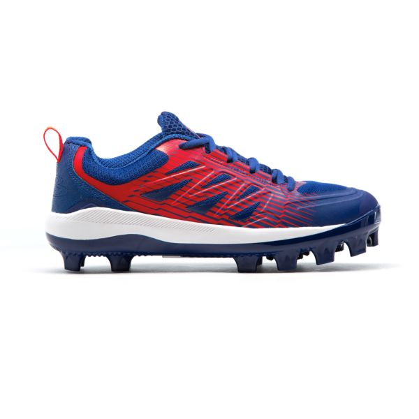 Women's Challenger Low Molded Cleats Royal/Red