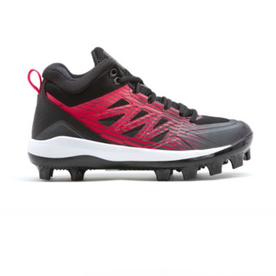 boombah red white and blue cleats