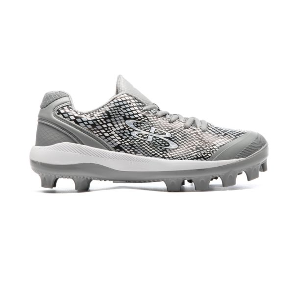 Men's Dart Rattler Molded Cleat Gray/White