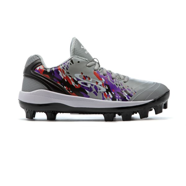 Women's Dart Hexfire Low Molded Shoe Gray/Amethyst Orchid/Black