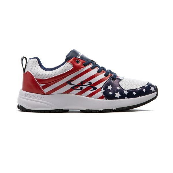 Men's Turfleisure Classic Flag 1 Turf Shoe Navy/White/Red