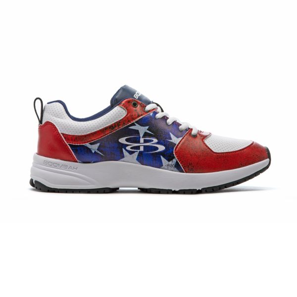 Men's Turfleisure Classic Flag 2 Turf Shoe Navy/White/Red