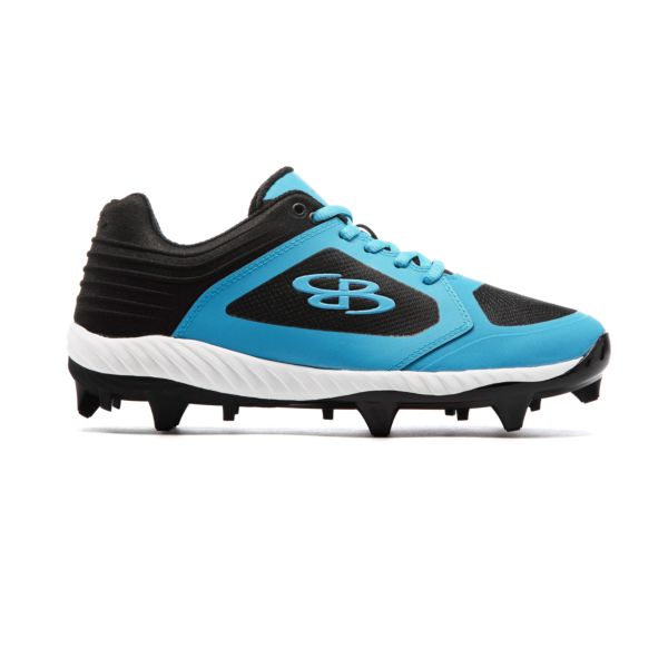 Men's Ballistic Select Molded Cleat Black/Black/Columbia