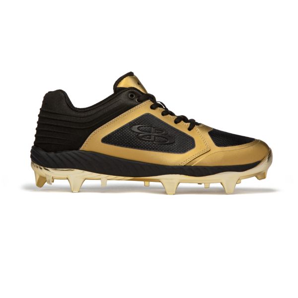 Men's Ballistic Chroma Molded Cleat Chrome Gold/Metallic Gold/Black