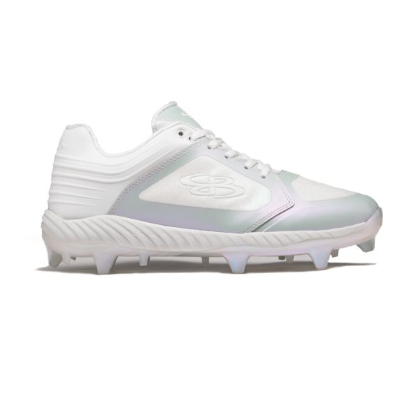 Men's Ballistic SE Luminary Molded Cleat Pearl/Metallic Pearl/White