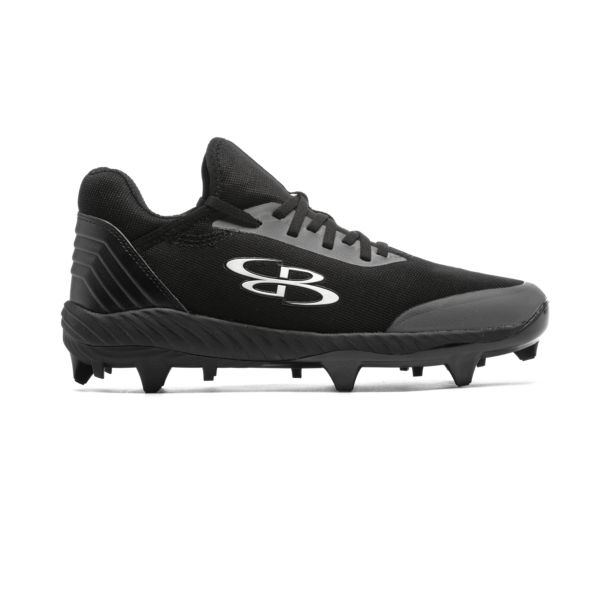 Men's Raptor Shadow Molded Cleats Black/Black/Charcoal