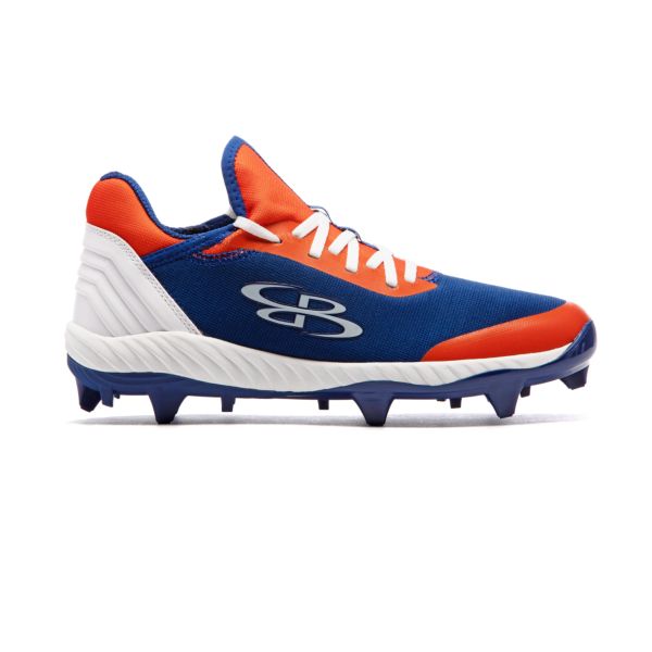 Men's Raptor Prime Molded Cleats Royal/White/Orange