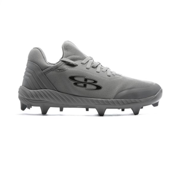 Men's Raptor Low Molded Cleats Gray/Gray