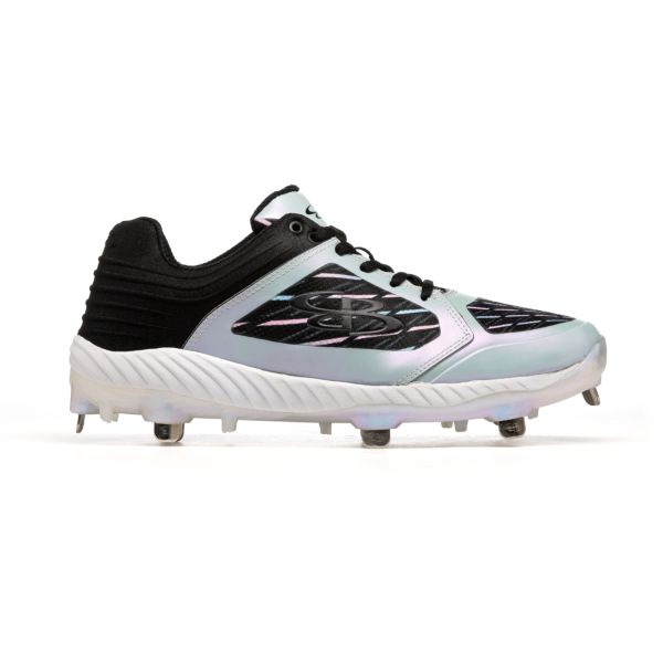 Men's Ballistic SE Luminary Laser Metal Cleat Pearl/White/Black