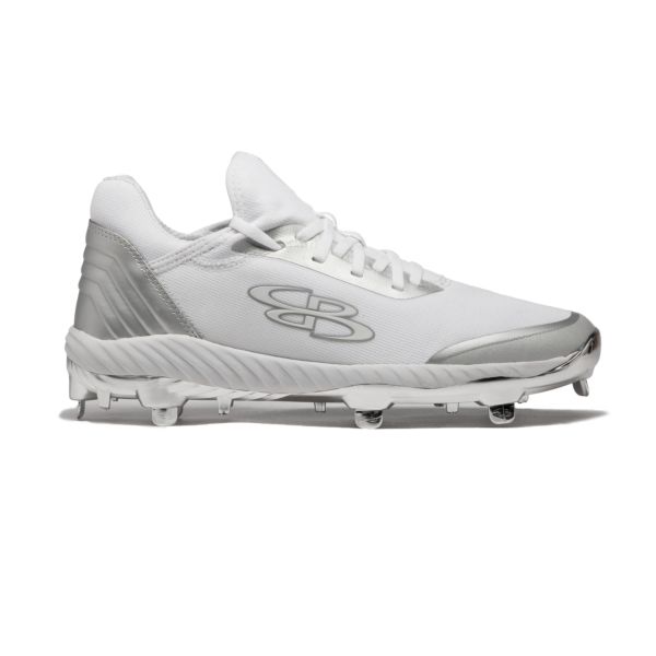 Women's Raptor Chroma Metal Cleat Chrome Silver/Metallic Silver/White