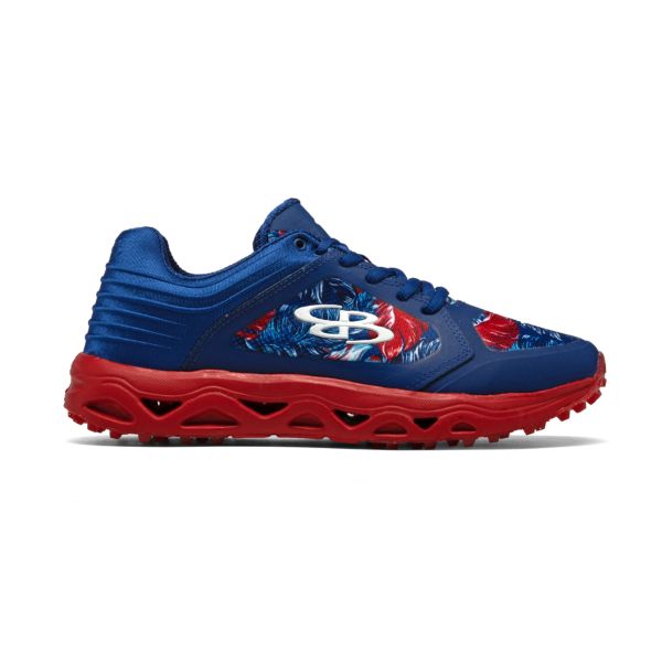 Men's Ballistic Chroma Heater Turf Metallic Red/Red/Royal Blue