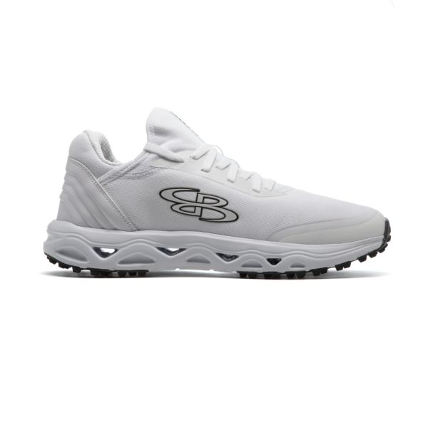 Men's Raptor Low Turf Shoe White/White