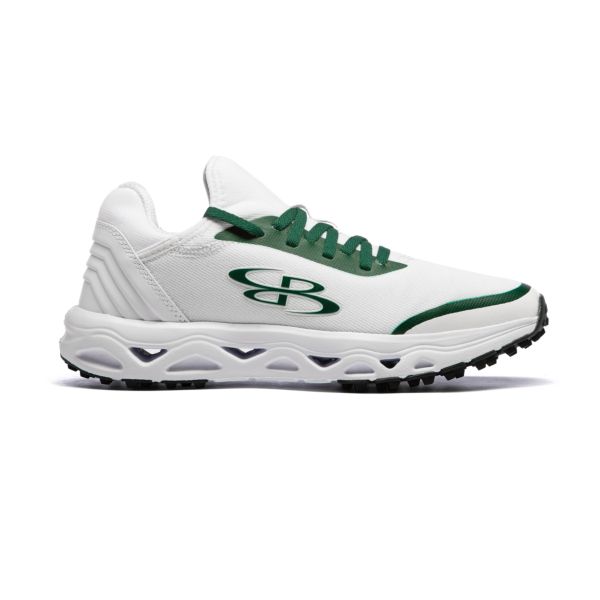 Women's Raptor Turf Shoes White/Dark Green