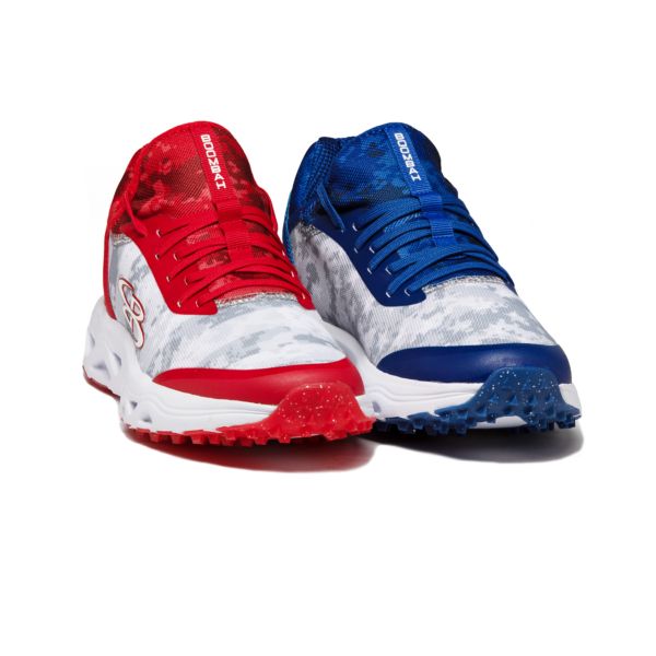 Men's Raptor Chroma USA Freedom Rush Turf Metallic Red/Metallic Royal Blue