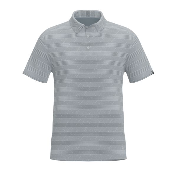 Men's Semi-Fitted Ultimate Polo (3145-2025) Gray/White