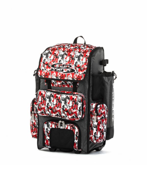 Rolling Superpack 2.0 Woodland Camo Dark Charcoal/Red