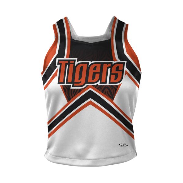 Girls' Custom Cheer Partial Sublimated Strap Shell