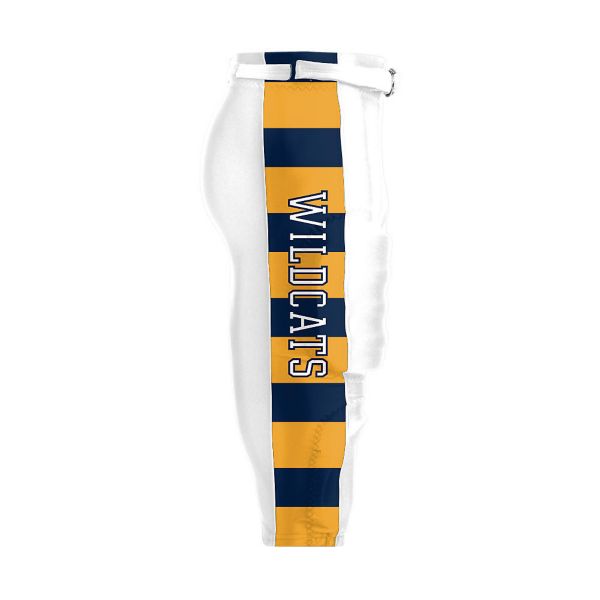 Custom Men's Football Partial Sublimated Non-Integrated Pant